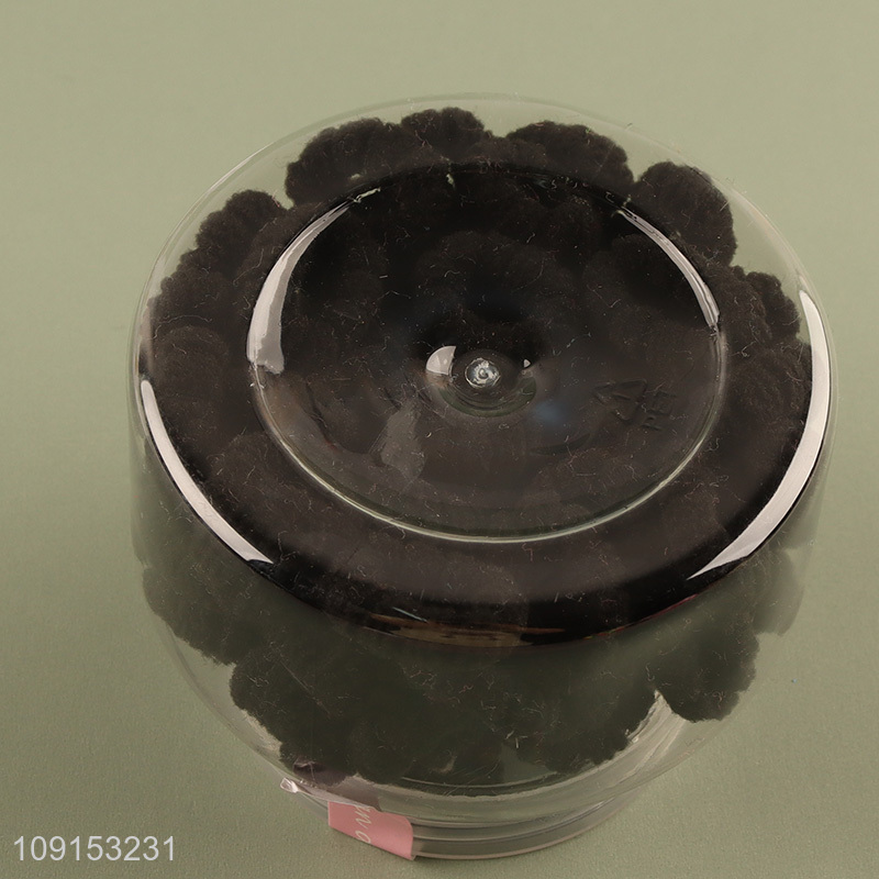 Factory Price 100PCS Mini Hair Ties Fluffy Elastic Baby Hair Ties for Kids