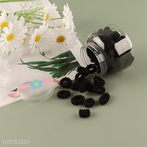 Factory Price 100PCS Mini Hair Ties Fluffy Elastic Baby Hair Ties for Kids