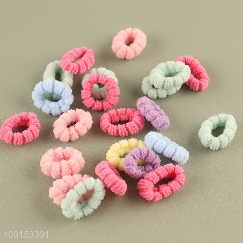 Factory Supply 100PCS Small Elastic Hair Ties Toddler Hair Ties for Kids Baby