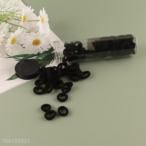 New Arrival 100PCS Mini Hair Ties Fluffy Elastic Baby Hair Ties for Kids