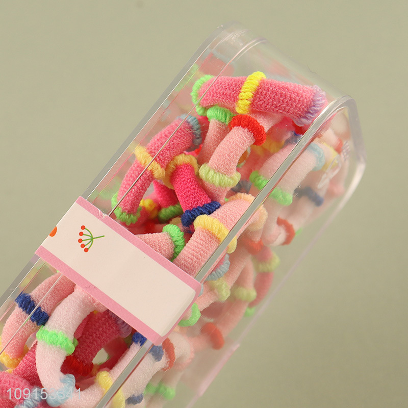 High Quality 20PCS Elastic Hair Ties Ponytail Holders for Kids Toddlers