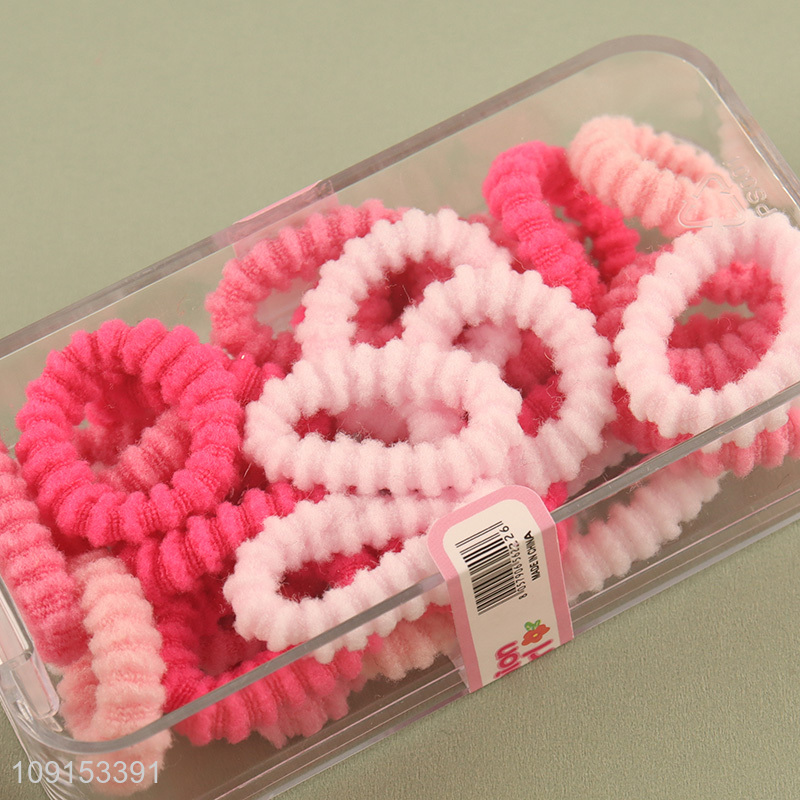 Factory Supply 20PCS Kids Hair Ties Elastic Ponytail Holders Hair Accessories