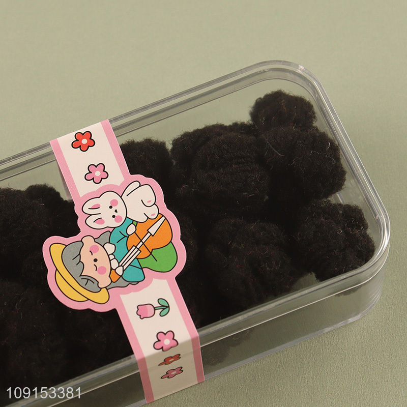 Hot Selling 20PCS Baby Hair Ties No Damage Hair Bands for Little Girls