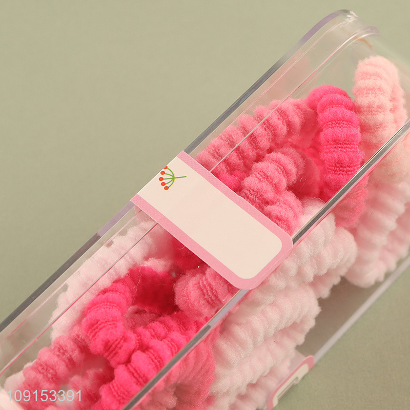 Factory Supply 20PCS Kids Hair Ties Elastic Ponytail Holders Hair Accessories