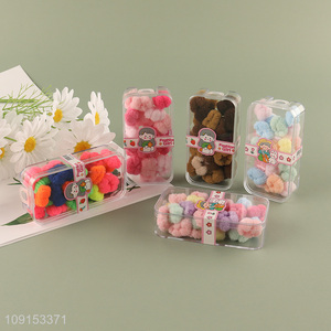 China Imports 20PCS Baby Hair Ties No Damage Seamless Hair Bands for Kids