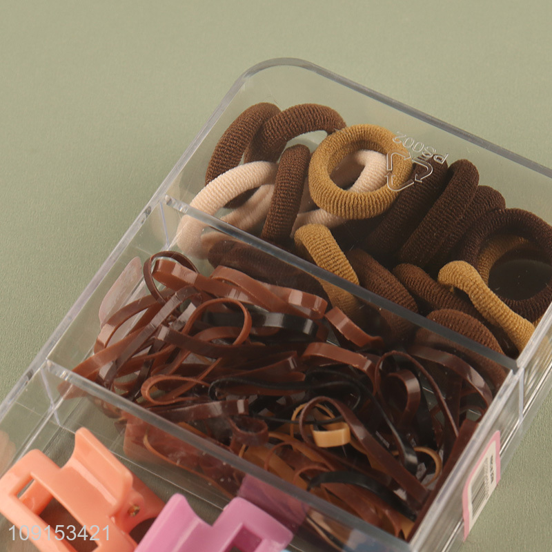 New Arrival Small Hair Ties Fluffy Elastic Ponytail Holders for Kids