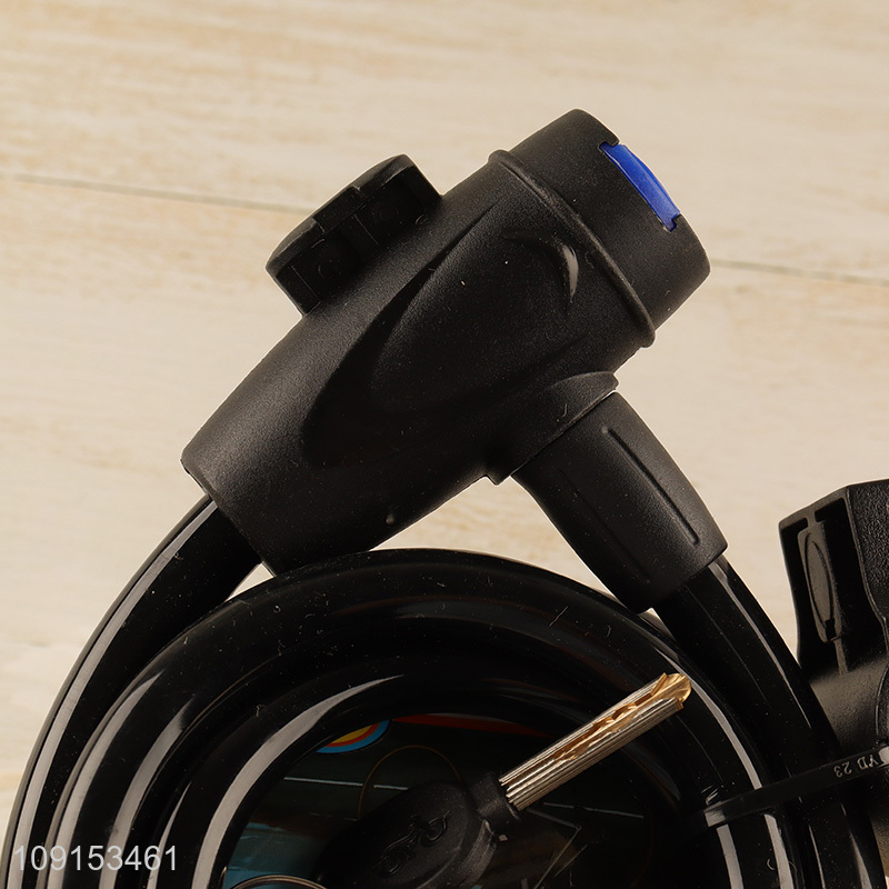 New Product Carbon Steel Motorcycle Cable Lock Anti-Theft Lock for Bike