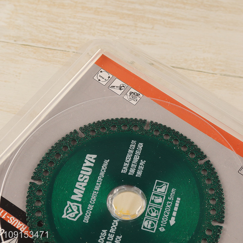 High Quality Multi-Functional Steel Diamond Cutting Disc for Angle Grinder