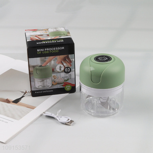 Good selling household kitchen mini food processor garlic chopper