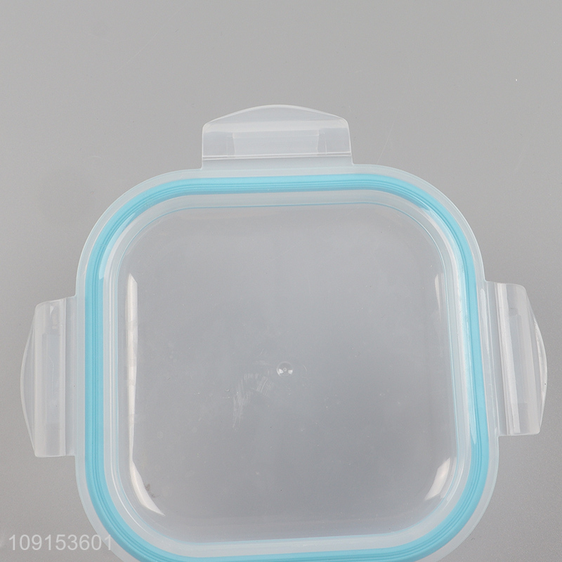 Hot selling clear glass food container preservation box wholesale