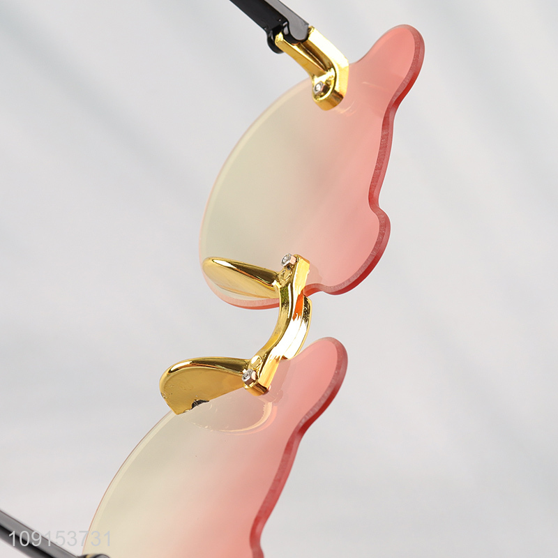 Hot Selling Kids Children Rimless Sunglasses Cute Polarized Sunglasses