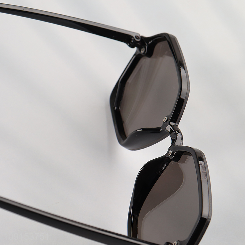 Good Quality Oversized Sunglasses Trendy Hexagon Sunglasses for Women Men