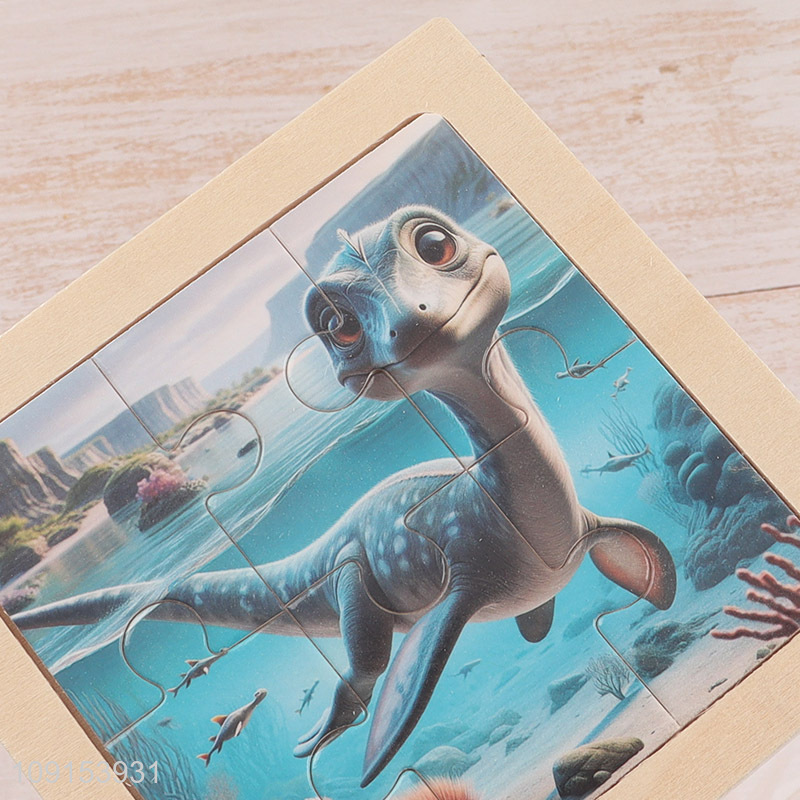 Top quality non-toxic kids wooden puzzle toys jigsaw toys for sale