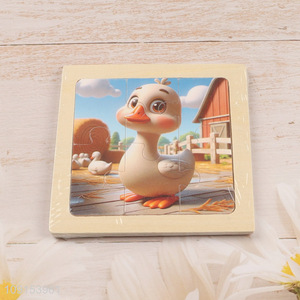 Latest products non-toxic kids wooden puzzle toys jigsaw toys