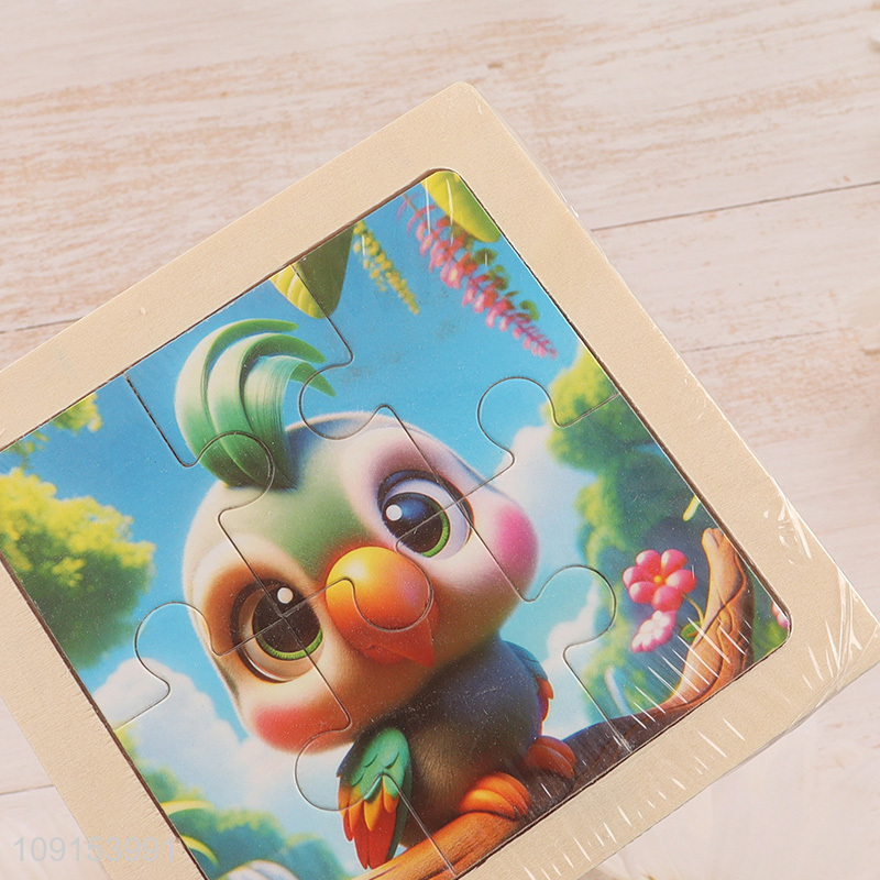 Low price non-toxic kids educational toy wooden puzzle toys jigsaw toys
