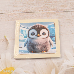 China wholesale penguin series wooden puzzle toys jigsaw toys for kids