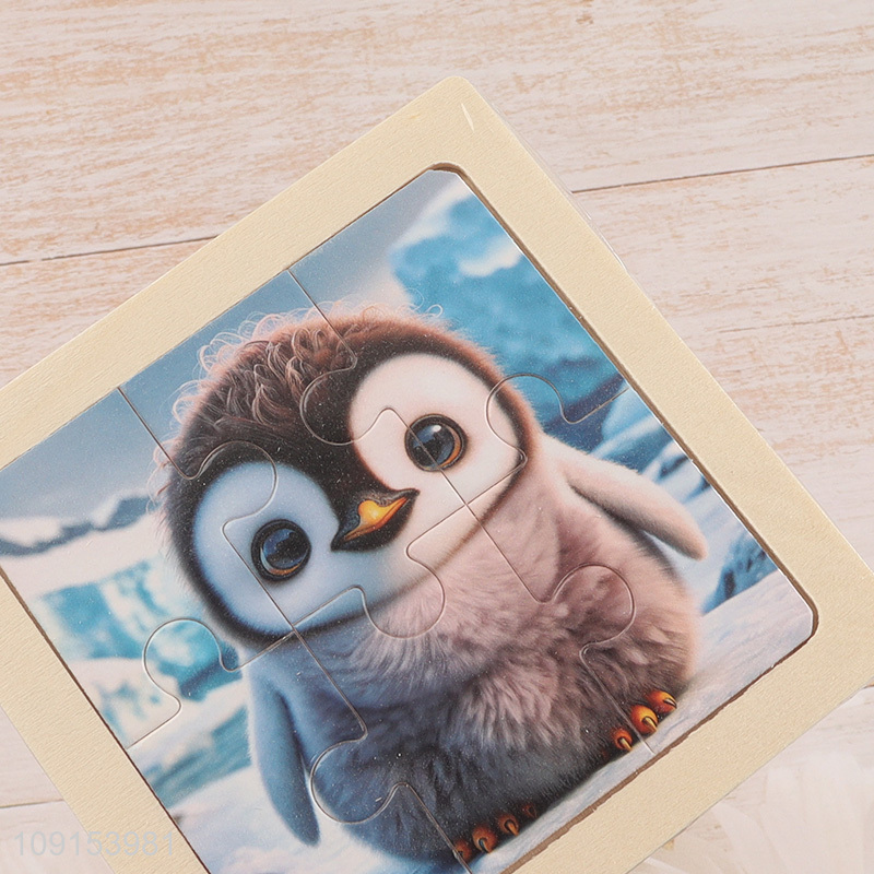 China wholesale penguin series wooden puzzle toys jigsaw toys for kids