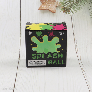 Good selling non-toxic stress relief toy splash ball toys