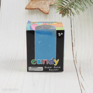 Best selling non-toxic candy solid squish toy squeeze toy wholesale