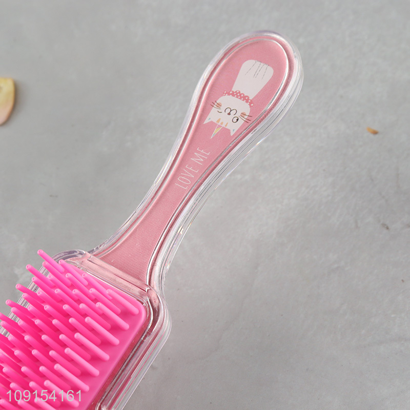 New Product Cute Cartoon Detangling Comb Massage Comb Hairbrush