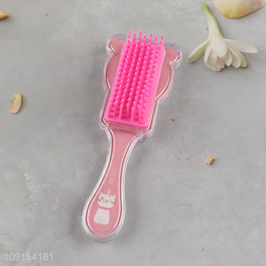 New Product Cute Cartoon Detangling Comb Massage Comb Hairbrush