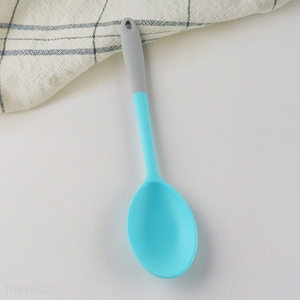 Factory Supply Heat Resistant Silicone Basting Spoon Kitchen Cooking Utensils