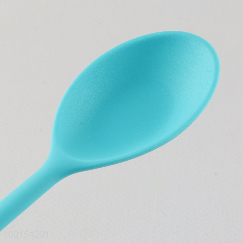 Factory Supply Heat Resistant Silicone Basting Spoon Kitchen Cooking Utensils