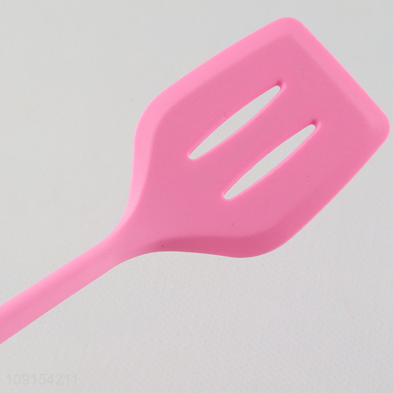 Online Wholesale Heat Resistant Silicone Slotted Spatula for Non-Stick Cookware