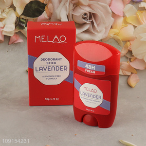 Wholesale Sweat & Odor Protection Lavender Antiperspirant Deodorant for Men Women