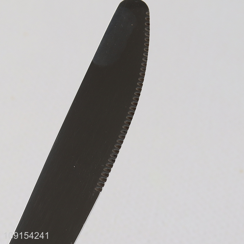 Wholesale Stainless Steel Dinner Knife Butter Knife Spreader Table Knife