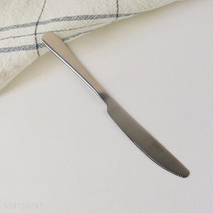 Wholesale Stainless Steel Dinner Knife Butter Knife Spreader Table Knife
