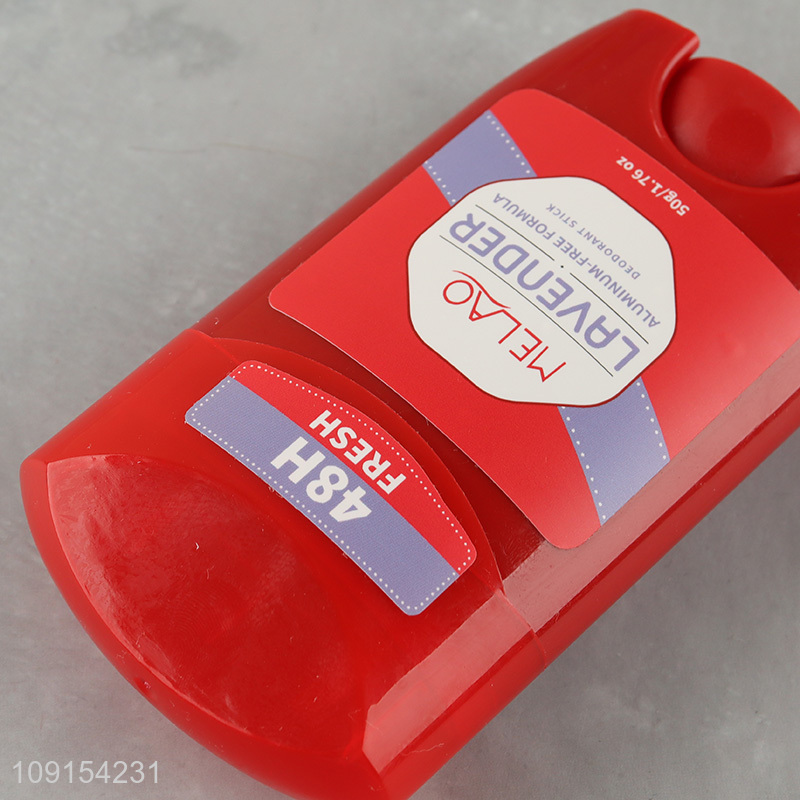 Wholesale Sweat & Odor Protection Lavender Antiperspirant Deodorant for Men Women