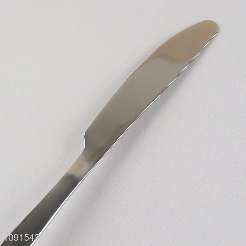 Wholesale Stainless Steel Dinner Knife Butter Knife Spreader Table Knife