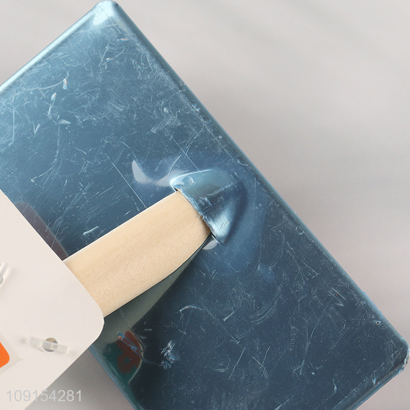 Wholesale Dog Slicker Brush Pet Grooming Brush with Wooden Handle