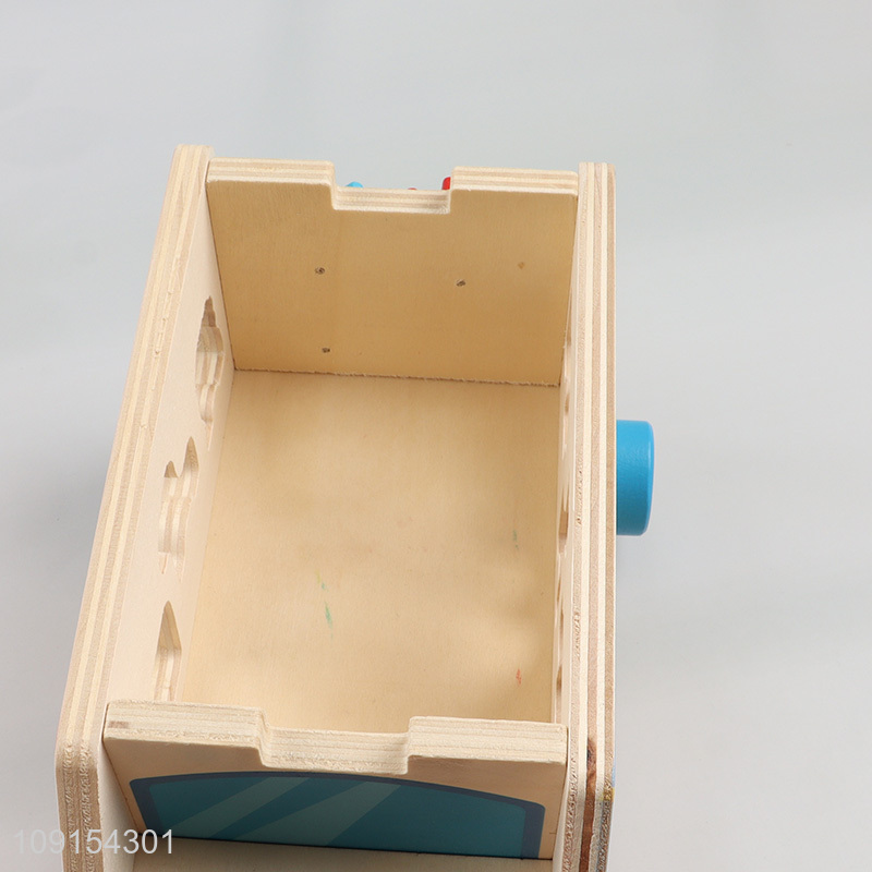 China factory wooden farm truck toy animal matching toy for kids