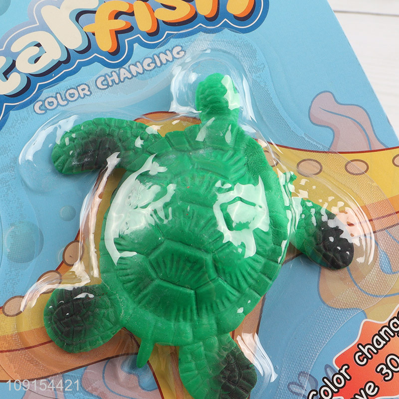 Good selling turtle shape tpr non-toxic water growing toys wholesale