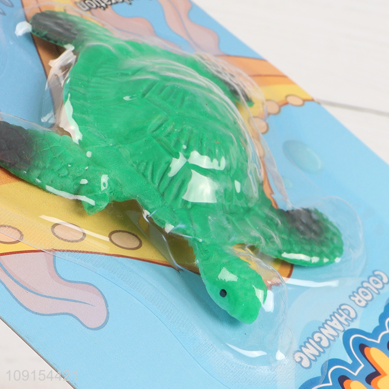Good selling turtle shape tpr non-toxic water growing toys wholesale