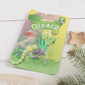 Latest products lizard shape color change water growing toys