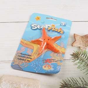 Good price starfish shape color change water growing toys for sale