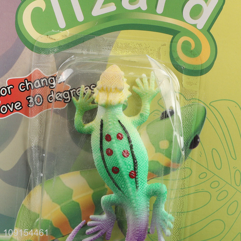 Latest products lizard shape color change water growing toys