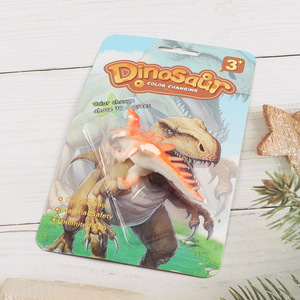 Online wholesale children dinosaur color change water growing toys