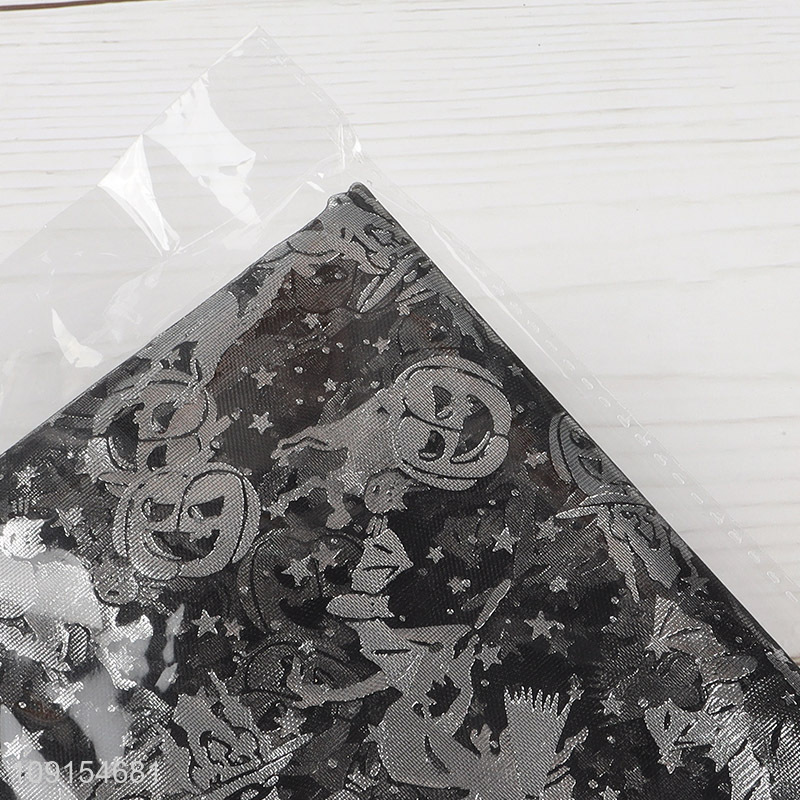 Factory supply Halloween party supplies rectangle table cloth for sale
