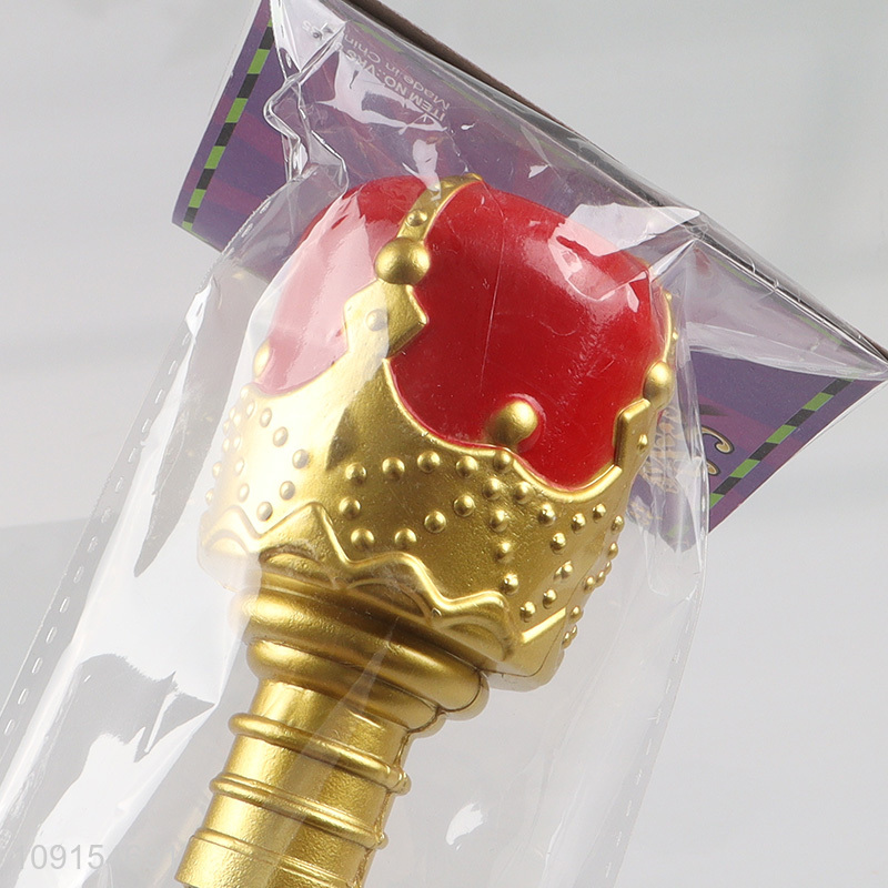 Top quality festival party supplies cosplay king's scepter