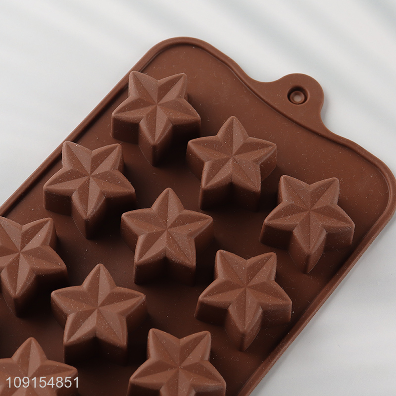 New Product 15-Cavity Silicone Cake Molds Silicone Chocolate Molds