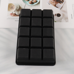 China Wholesale 15-Cavity Food Grade Silicone Ice Cube Tray for Freezer