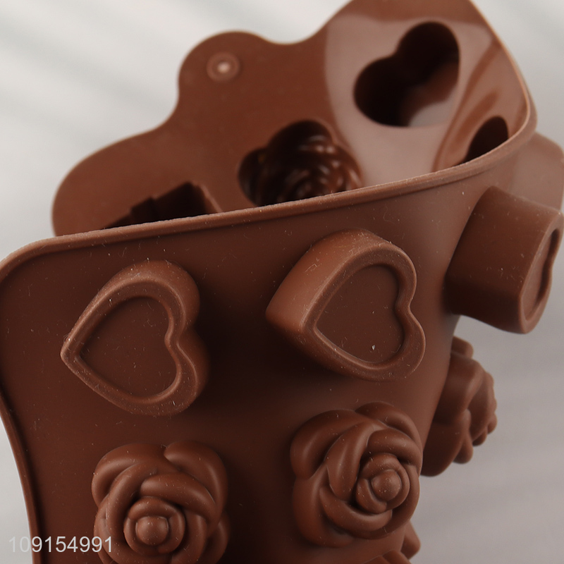China Imports 15-Cavity Silicone Cake Molds Chocolate Candy Molds