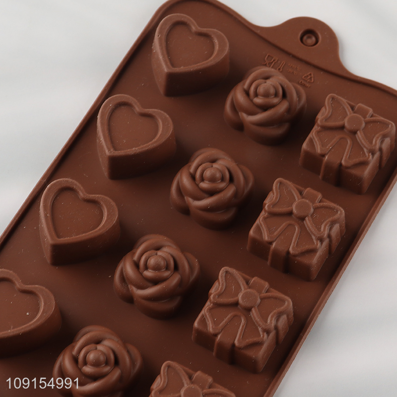 China Imports 15-Cavity Silicone Cake Molds Chocolate Candy Molds