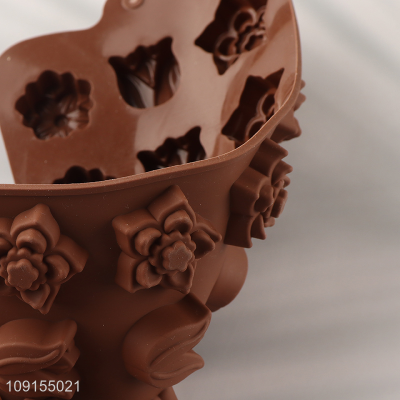 Hot Selling 12-Cavity Silicone Molds for Chocolate Candy Jello Cake