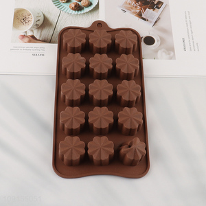 Online Wholesale 15-Cavity Silicone Chocolate Molds for Cake Candy Jelly