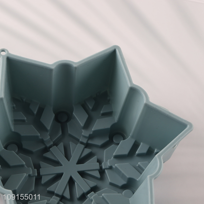 China Imports Silicone Snowflake Cake Molds for Candy Jelly Chocolate